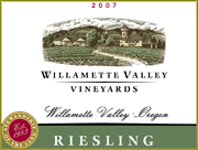Willamette Valley Vineyards 2007 Riesling